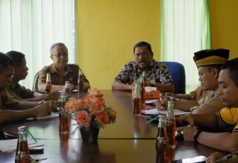 Bupati Bengkulu Utara Mian Pimpin Rapat Terbatas Dengan Jajaran Dinas Kesehatan 
