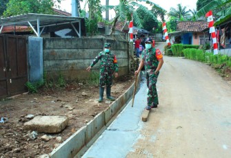 Dansatgas TMMD Ke 107 Tinjau ke Lapangan : Kita Selesaikan Pekerjaan Sesuai target Waktu