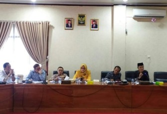 Komisi II DPRD Kota Bengkulu Hearing 