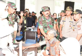 Panglima TNI dan Kapolri Hadiri Bakti Sosial di Pulau Galang