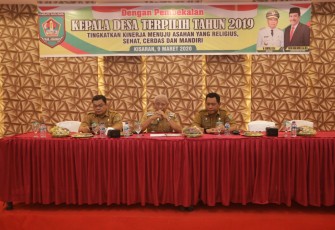 Kepala Desa Terpilih Tahun 2019 Ikuti Pembekalan