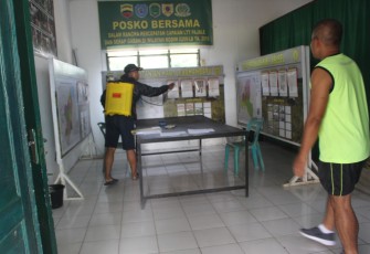Ini yang dilakukan Kodim 0209/LB Dalam mencegah Penyebaran Virus Corona