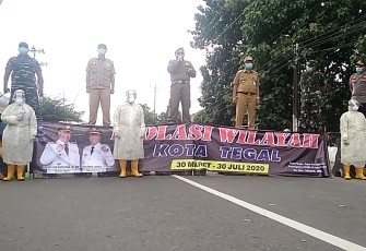 Wali Kota Tegal Terapkan Isolasi Wilayah
