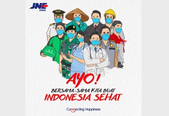 JNE Cegah Virus Corona Demi Pelanggan
