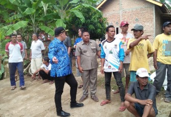 Bupati Pesawaran Tinjau Lokasi Terdampak Banjir