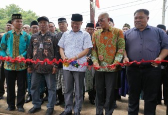 Gubernur Bengkulu Rohidin Mersyah meresmikan kantor dan launching Perkumpulan Keluarga Sekundang Setungguan (PKSSB