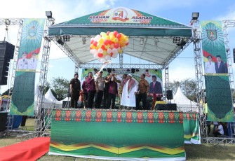 Bupati Surya Resmi Buka Pameran Asahan Expo Dalam Rangka Hari Jadi Ke-74
