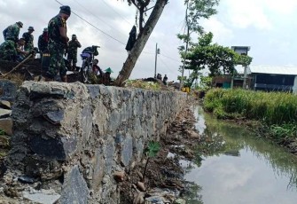 Talud TMMD Reguler Pekalongan Mulai Menampakkan Fungsinya