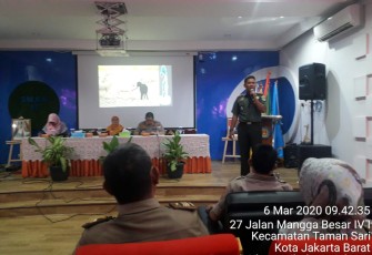 Danramil 01/Tamansari Penyuluhan di Sekolah SMAN 17