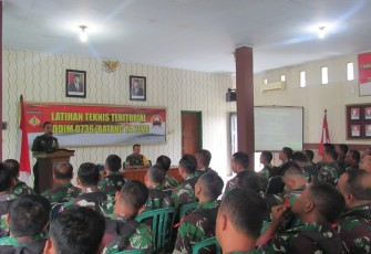 Melalui Latihan Teknis Teritorial Jadikan Prajurit Profesional Dalam Menjalani Tugas Kewilayahan