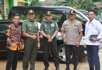 Dandim 0506/Tgr Amankan Kunker Wapres di IIQ