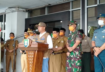 Gubernur Bengkulu Rohidin Mersyah Konferensi Pers 