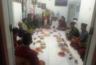 Letnan Slamet Tugas Minta Didoakan Selamat Dalam Tugas