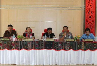 Forkopimda Samosir Gelar Rakor
