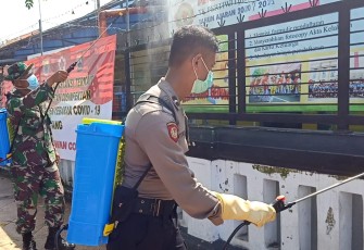“Serbuan” Kodim dan Polres Batang Melawan Covid-19
