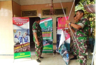 Kampanye Kreatif Kodim Pekalongan Tentang Rekruitmen TNI di Lokasi TMMD
