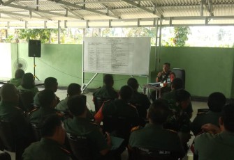 Dandim 0207/Sml Pimpin Rapat Kesiapan Upacara Pembukaan TMMD 107
