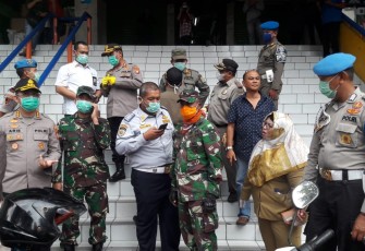 Ini Imbauan Dandim 0505/JT dan Kapolres Jakarta Timur untuk Pedagang dan Pengunjung Pasar Pramuka 