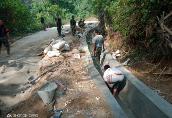 Satgas dan Warga Siap Kejar Target Menjelang Berakhirnya TMMD