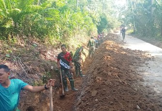 Galian Drainase di Puli Buah Capai 88 Persen