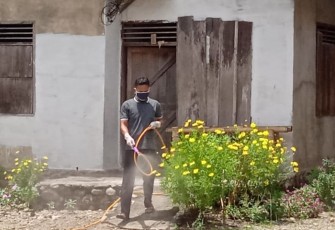 Penyeprotan Disinfektan 