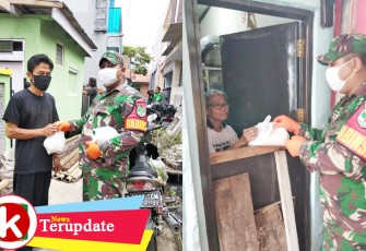 Babinsa Koramil 01/Jatinegara Distribusikan 'ATM BERAS si Komadan' Langsung ke Warga