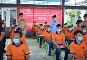  Lembaga Pemasyarakatan Kelas II A Curup Bebaskan 82 Napi Melalui Program Asimilasi dan Integrasi 