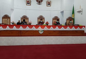 Paripurna DPRD Kabupaten Seluma Penutupan Masa Sidang ke II Tahun 2019-2020