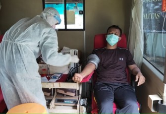 Kodim 0209/LB Laksanakan Donor Darah