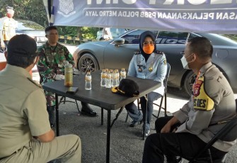 Perbatasan Jakarta-Depok Dipantau Kasdim 0504/JS dan Forkopimda