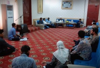 Pemerintah Kota Bengkulu Saat Melaksanakan Rapat 