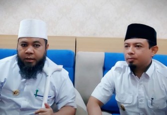 Wali Kota Bengkulu Helmi Hasan dan Wakil Wali Kota Bengkulu Dedy Wahyudi 