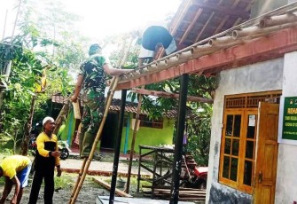 TNI Terus Gas Perehaban Rumah Manis