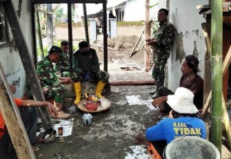  Rembug Warga dan TNI Pekalongan Lancar