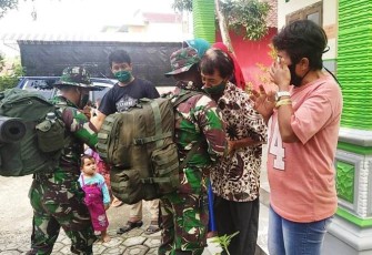 Satgas TMMD Reguler 107 Kodim 0710 Pekalongan Berpamitan 