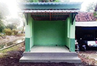 Bangunan Pos Kamling TMMD Pekalongan Juga Selesai di Dukuh Sutosari Pantirejo