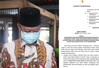 Walikota Tanjungpinang Keluarkan Surat Edaran