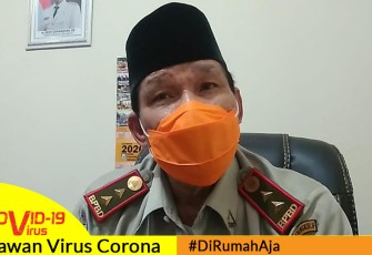 Kepala pelaksana BPBD Provinsi Bengkulu Rusdi Bakar