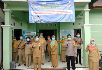 Bupati dan Kapolres Batang Keliling Cek Kesiapan Posko Kewaspadaan Covid 19