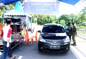 Pemerikasaan Posko Terpadu di Desa Pengujan 