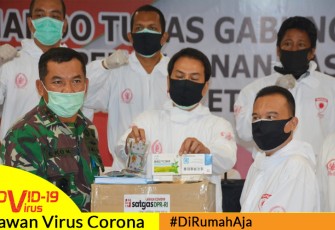 Kunjungan Menteri BUMN dan Satgas Covid-19 DPR RI ke RSD Wisma Atlet Kemayoran