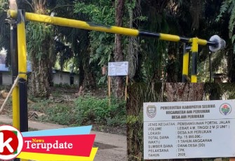 Portal Jalan Desa Air Periukan Kecamatan Air Periukan Kabupaten Seluma 