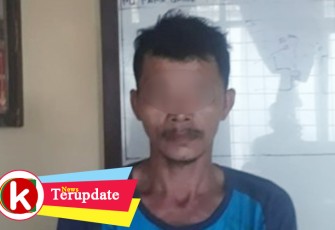 Tersangka saat diamankan