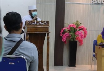 Wali Kota Bengkulu Helmi Hasan Membuka Pelatihan Relawan Pemulasaran Jenazah Covid-19