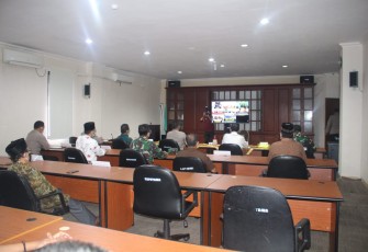 Suasana Rakor di Mapolda Kepri
