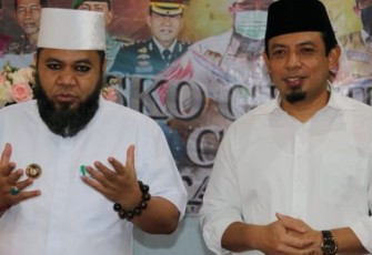 Wali Kota Bengkulu Helmi Hasan dan Wakil Wali Kota Bengkulu Dedy Wahyudi 