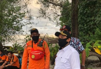 Wakil Wali Kota Bengkulu Dedy Wahyudi Langsung Meninjau Lokasi Kejadian Siswa Tenggelam