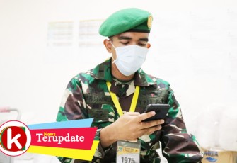 Tenaga Medis TNI-Polri dan Relawan Rayakan Lebaran di RSD Wisma Atlet