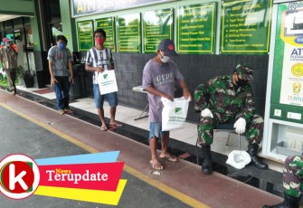 Kodim 0503/JB Buka ATM Beras Bagi Masyarakat