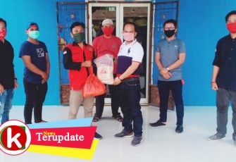 Pemkab Tuba Salurkan Paket Sembako kepada Insan Pers